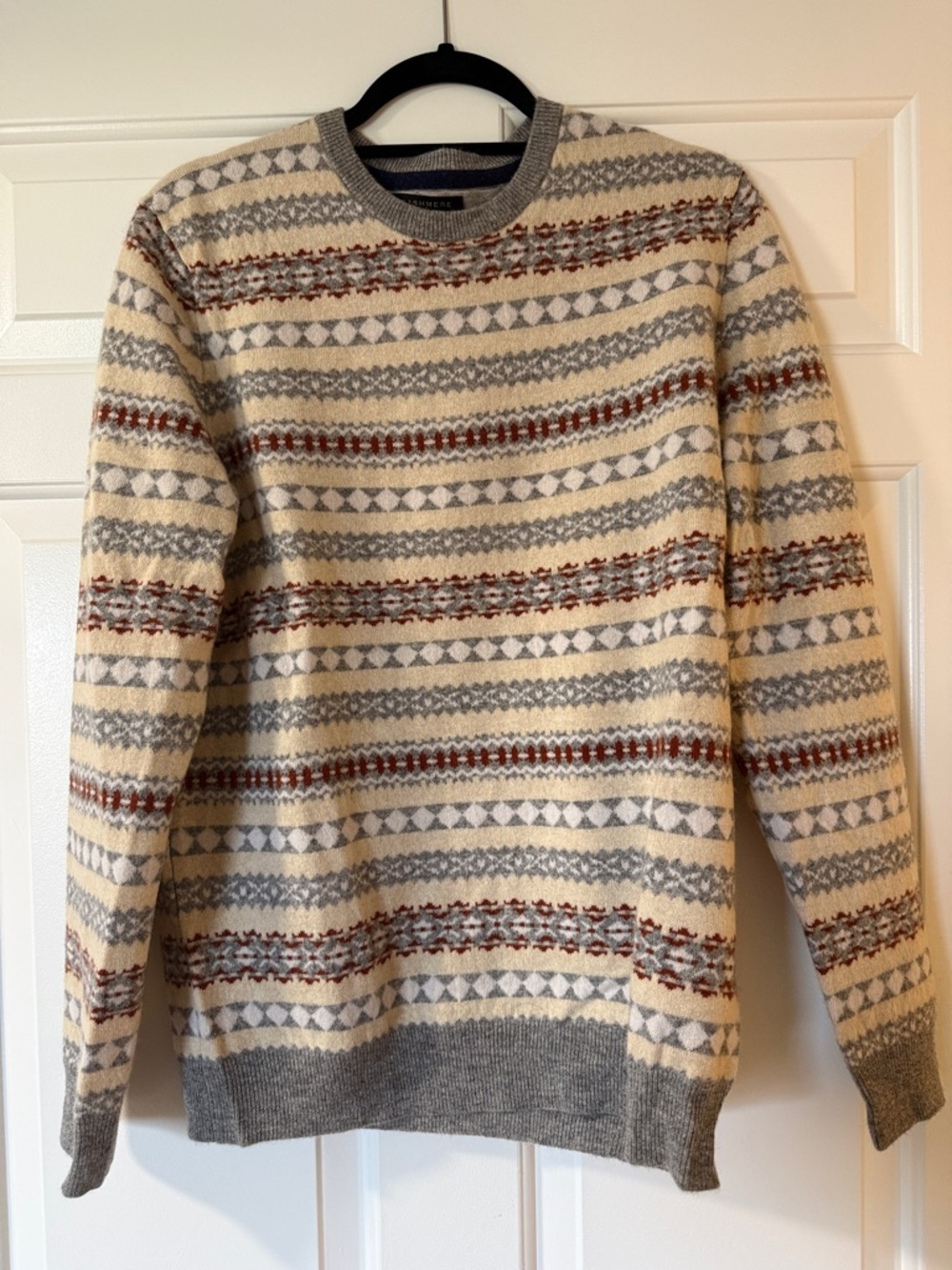 Club Room Luxury 100% Cashmere Crew Neck Sweater